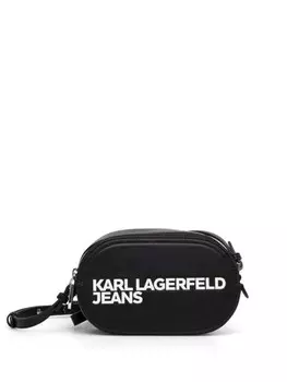Сумка через плечо с логотипом Karl Lagerfeld Jeans, черный