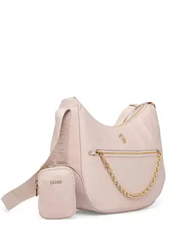 Сумка через плечо с логотипом LIU JO, розовый