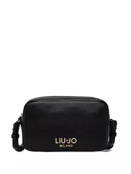 Сумка через плечо с логотипом LIU JO, черный