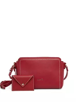 Сумка через плечо с логотипом LIU JO, красный
