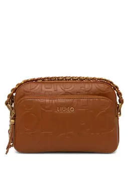Сумка через плечо с логотипом LIU JO, коричневый