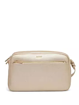 Сумка через плечо с логотипом LIU JO, золотой