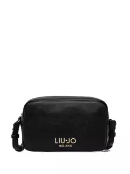 Сумка через плечо с логотипом LIU JO, черный