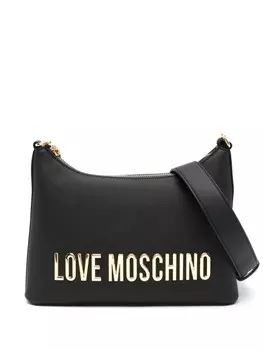 Сумка через плечо с логотипом Love Moschino, черный