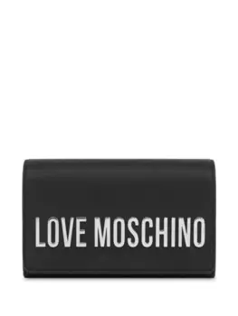 Сумка через плечо с логотипом Love Moschino, черный