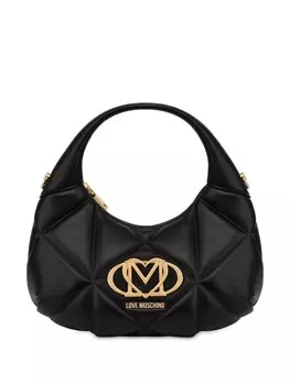 Сумка через плечо с логотипом Love Moschino, черный