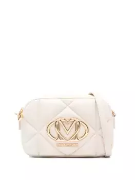 Сумка через плечо с логотипом Love Moschino, нейтральный