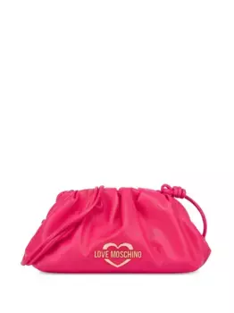 Сумка через плечо с логотипом Love Moschino, розовый