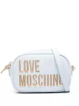Сумка через плечо с логотипом Love Moschino, синий