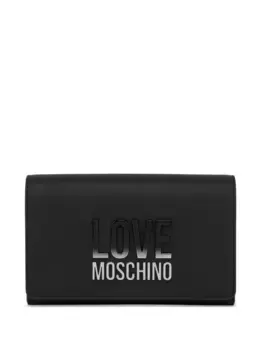 Сумка через плечо с логотипом Love Moschino, черный