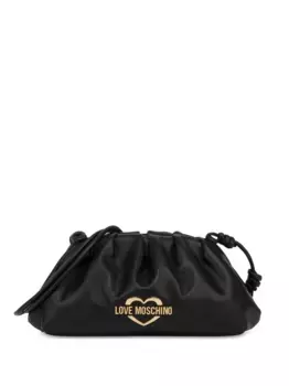Сумка через плечо с логотипом Love Moschino, черный