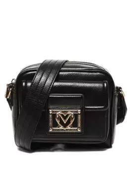Сумка через плечо с логотипом Love Moschino, черный