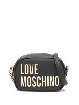 Сумка через плечо с логотипом Love Moschino, черный