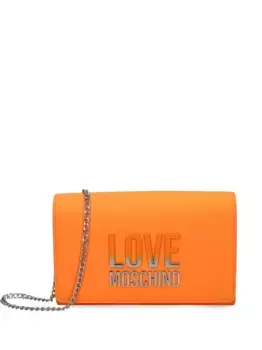 Сумка через плечо с логотипом Love Moschino, оранжевый