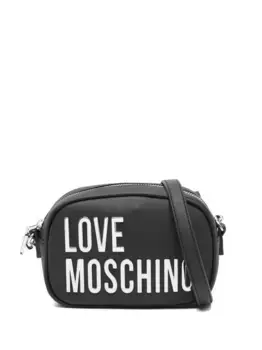 Сумка через плечо с логотипом Love Moschino, черный