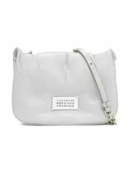 Сумка через плечо с логотипом Maison Margiela, серый