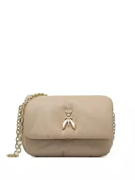 Сумка через плечо с логотипом Patrizia Pepe, нейтральный