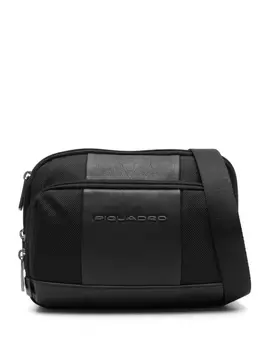 Сумка через плечо с логотипом PIQUADRO, черный