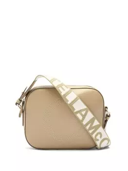 Сумка через плечо с логотипом Stella McCartney, нейтральный