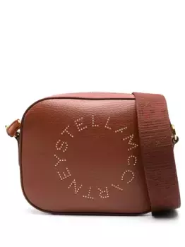 Сумка через плечо с логотипом STELLA MCCARTNEY, коричневый