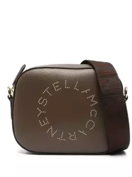 Сумка через плечо с логотипом STELLA MCCARTNEY, коричневый