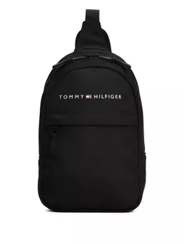 Сумка через плечо с логотипом Tommy Hilfiger Junior, черный