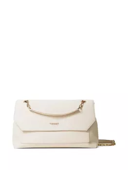Сумка через плечо с логотипом TWINSET, белый