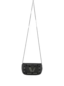 Сумка через плечо с логотипом VALENTINO GARAVANI, черный