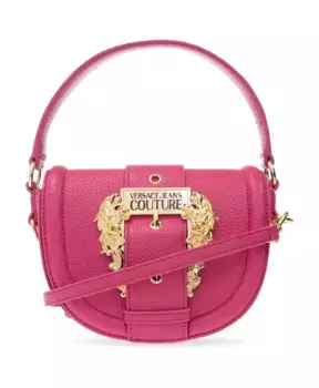 Сумка через плечо с логотипом Versace Jeans Couture, розовый