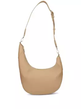 Сумка через плечо с логотипом в форме полумесяца Love Moschino, коричневый