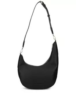 Сумка через плечо с логотипом в форме полумесяца Love Moschino, черный