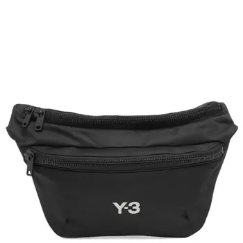 Сумка через плечо с логотипом Y-3, черный