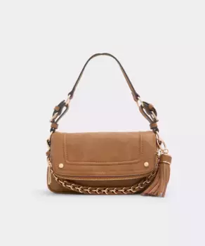 Сумка через плечо с магнитной застежкой Aldo, цвет Camel