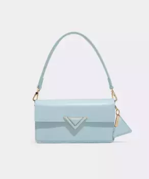 Сумка через плечо с магнитной застежкой Aldo, синий