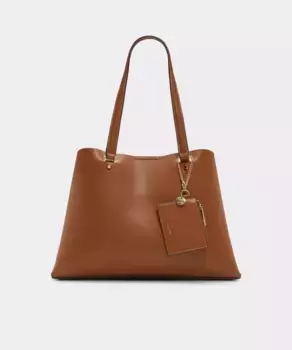 Сумка через плечо с магнитной застежкой Aldo, цвет Camel