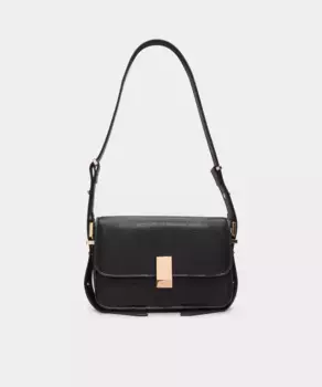 Сумка через плечо с магнитной застежкой Aldo, чёрный