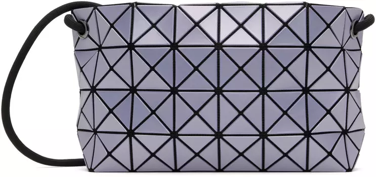 Сумка через плечо с металлическим эффектом Purple Loop BAO BAO ISSEY MIYAKE