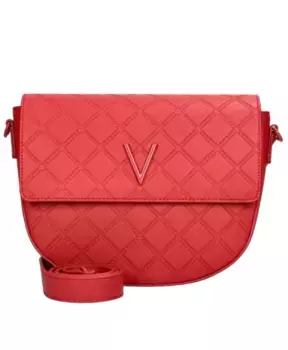 Сумка через плечо с металлическим логотипом V Valentino By Mario Valentino, красный