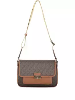 Сумка через плечо с монограммой Bradshaw MICHAEL KORS, коричневый