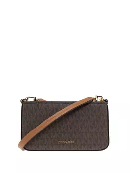 Сумка через плечо с монограммой Bryant Michael Michael Kors, коричневый