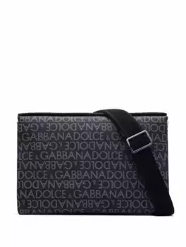 Сумка через плечо с монограммой Dolce&Gabbana, мультиколор