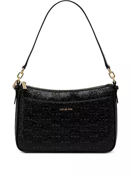 Сумка через плечо с монограммой Michael Michael Kors, черный