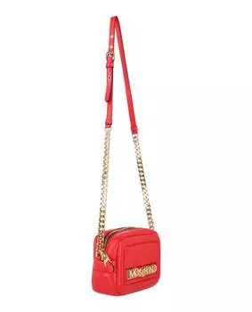 Сумка через плечо с надписью «воздушный шар» Moschino, красный