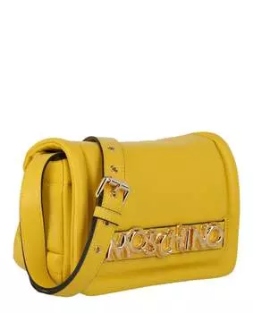 Сумка через плечо с надписью «воздушный шар» Moschino, желтый