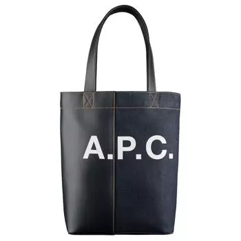 Сумка через плечо с напечатанным логотипом A.P.C