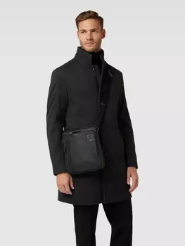 Сумка через плечо с нашивкой-лейблом, модель "RICHMOND" Strellson, черный