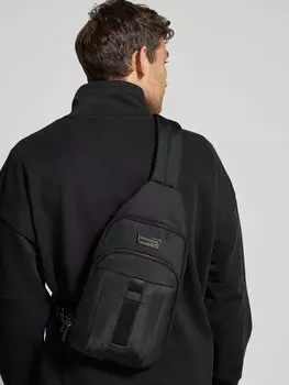 Сумка через плечо с нашивкой-лейблом SAMSONITE, черный