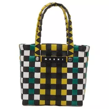 Сумка через плечо с нашивкой-логотипом Market Criss-Cross MARNI