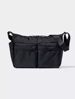 Сумка через плечо с несколькими карманами Uniqlo, цвет 09 черный