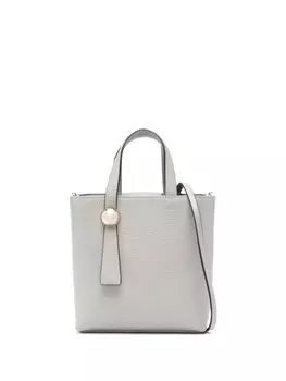 Сумка через плечо с откидным клапаном Furla, серый